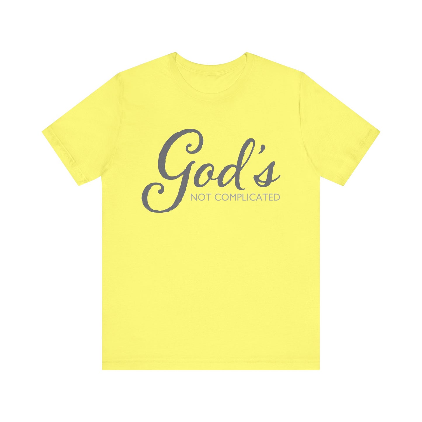 Unisex Jersey Short Sleeve Tee