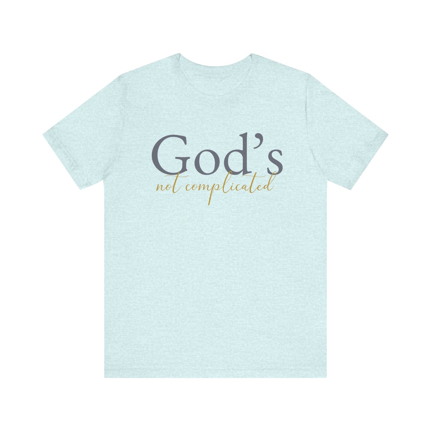 Unisex Jersey Short Sleeve Tee