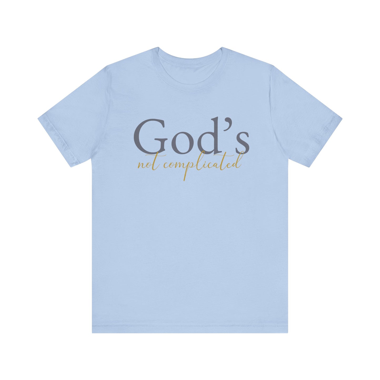 Unisex Jersey Short Sleeve Tee