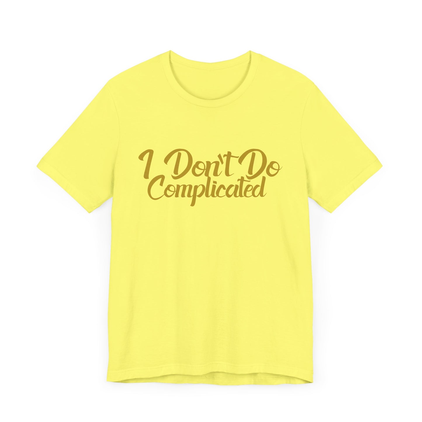 Unisex Jersey Short Sleeve Tee