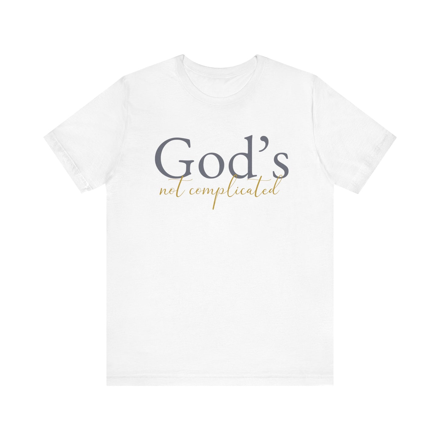 Unisex Jersey Short Sleeve Tee