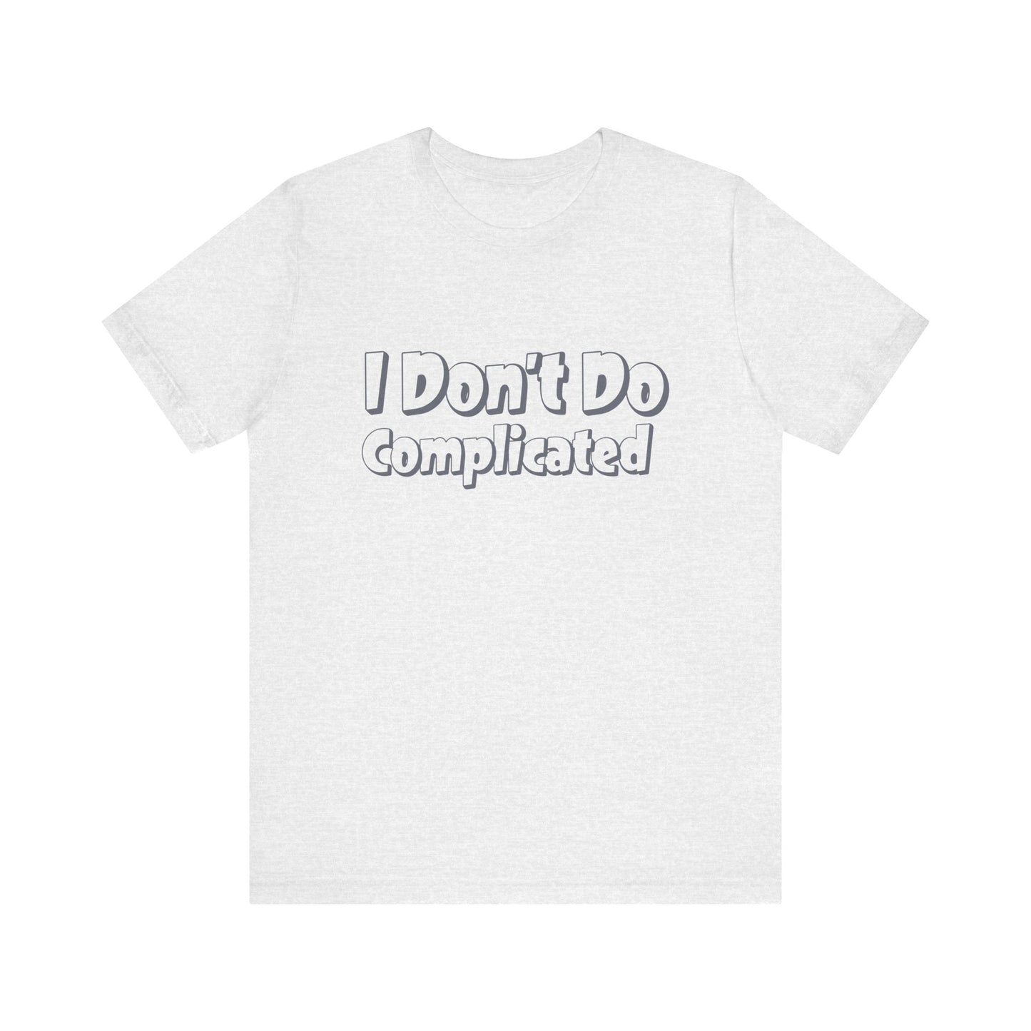 Unisex Jersey Short Sleeve Tee