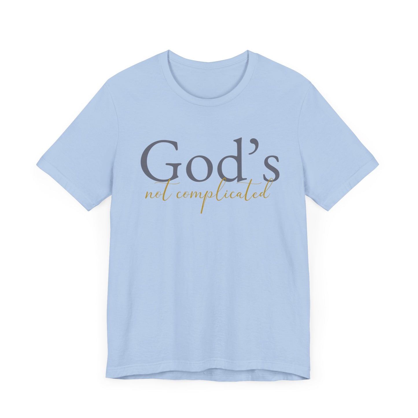 Unisex Jersey Short Sleeve Tee