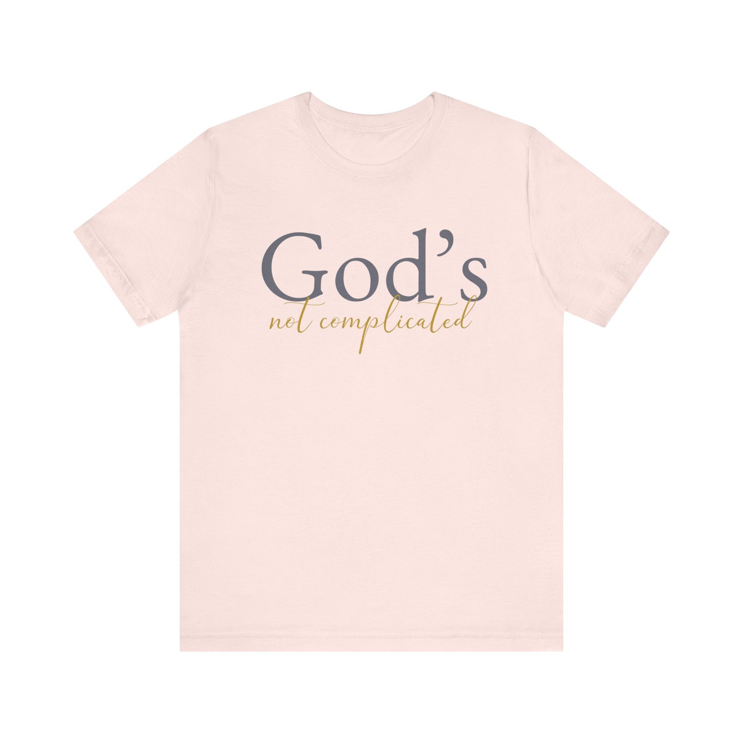 Unisex Jersey Short Sleeve Tee