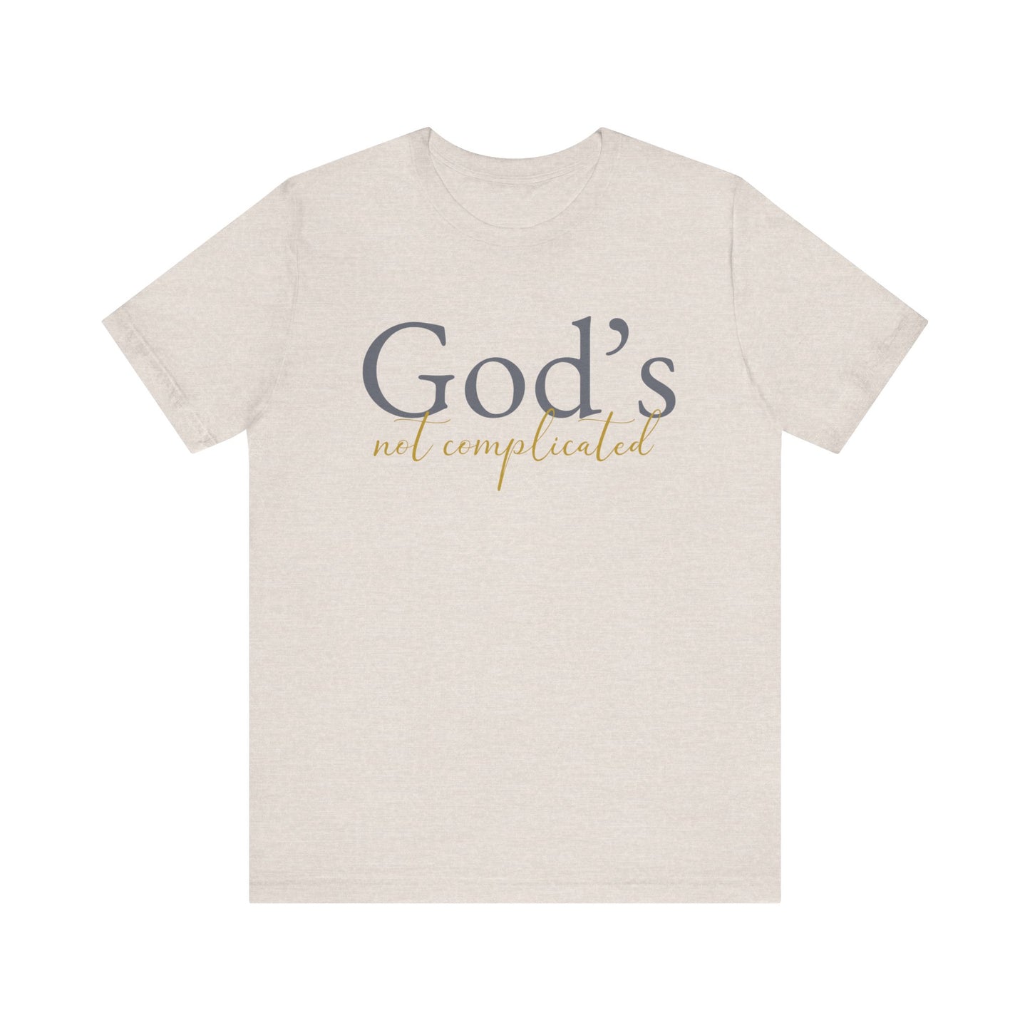 Unisex Jersey Short Sleeve Tee
