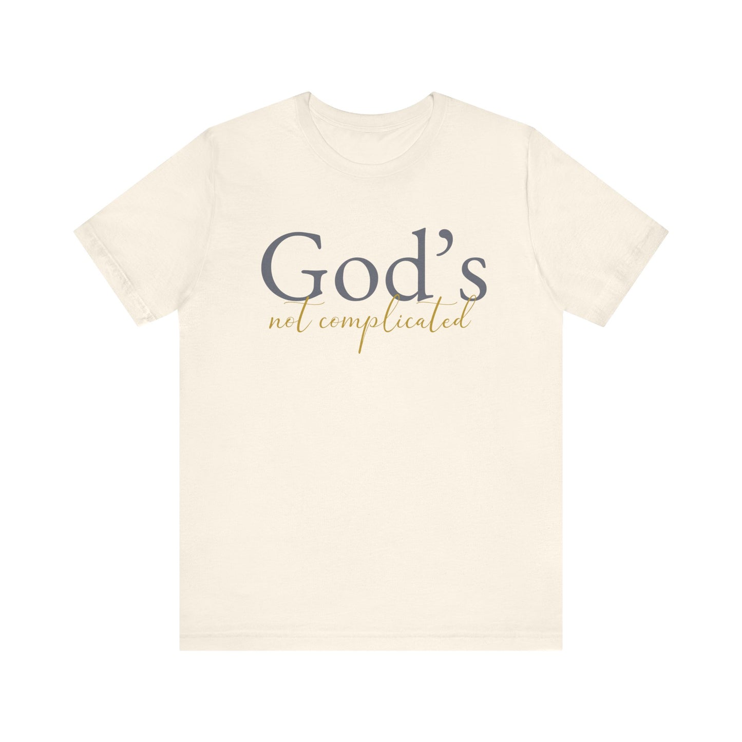 Unisex Jersey Short Sleeve Tee