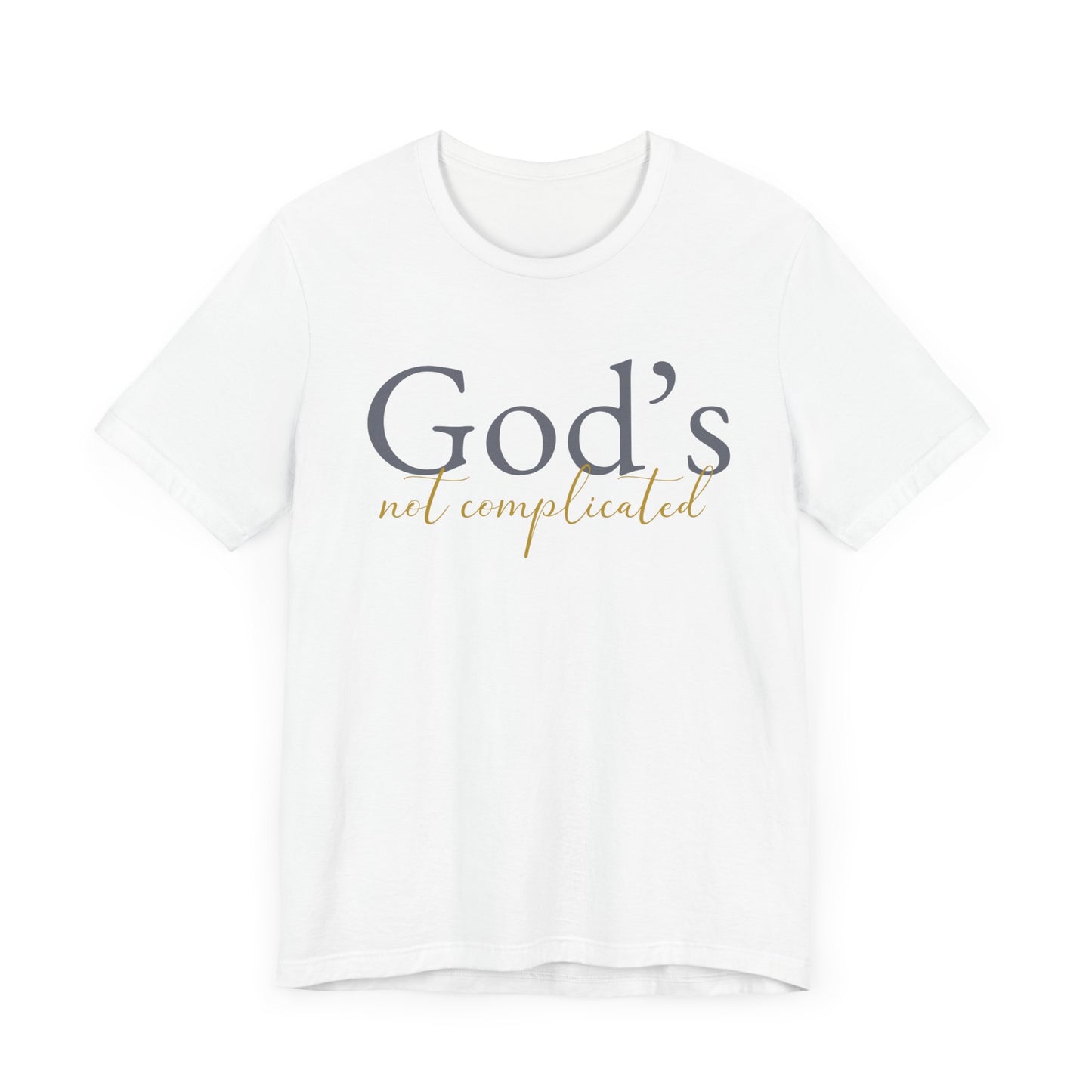 Unisex Jersey Short Sleeve Tee