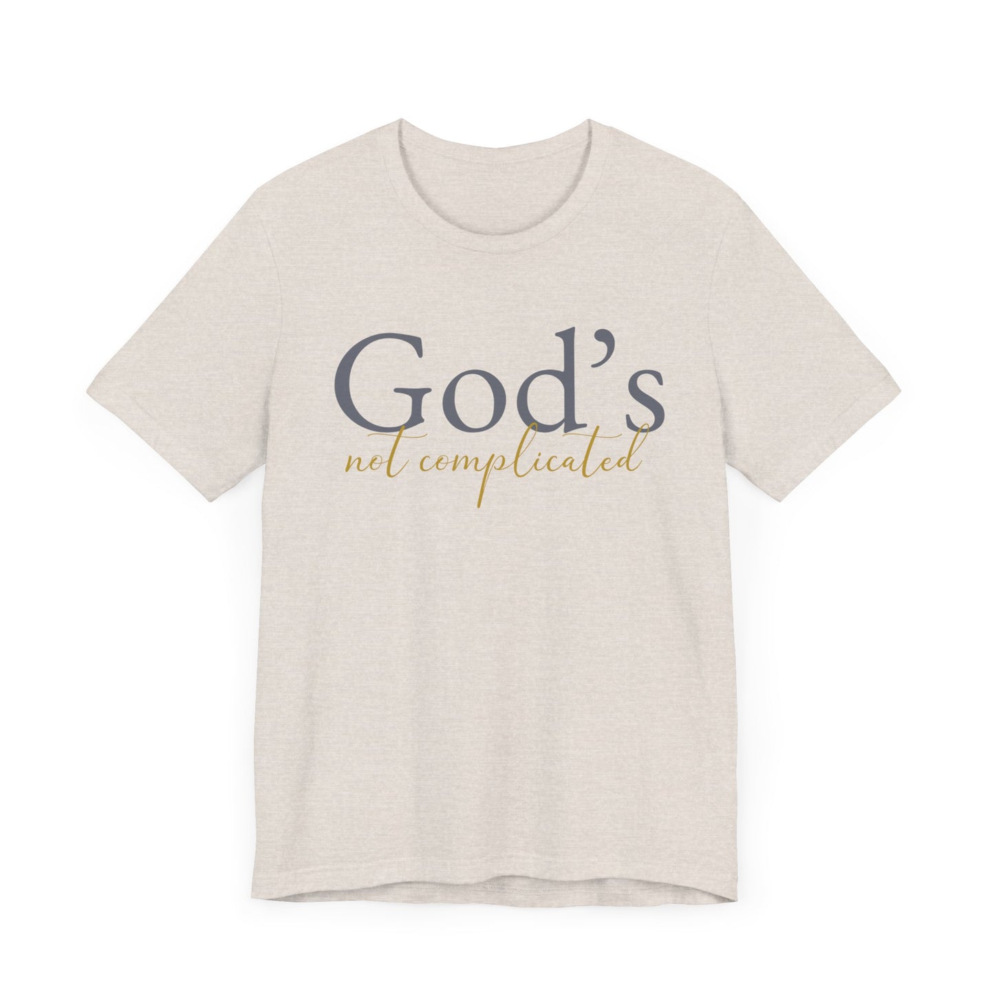 Unisex Jersey Short Sleeve Tee