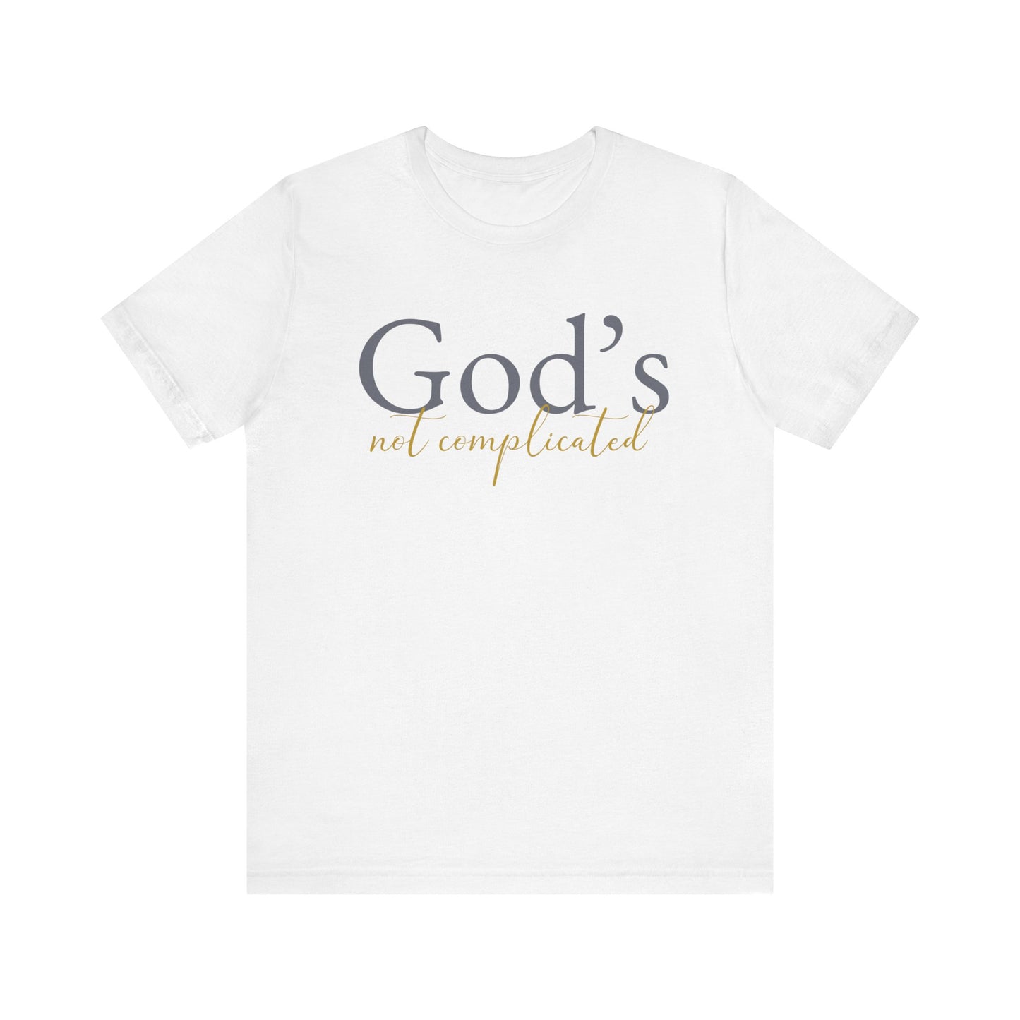 Unisex Jersey Short Sleeve Tee