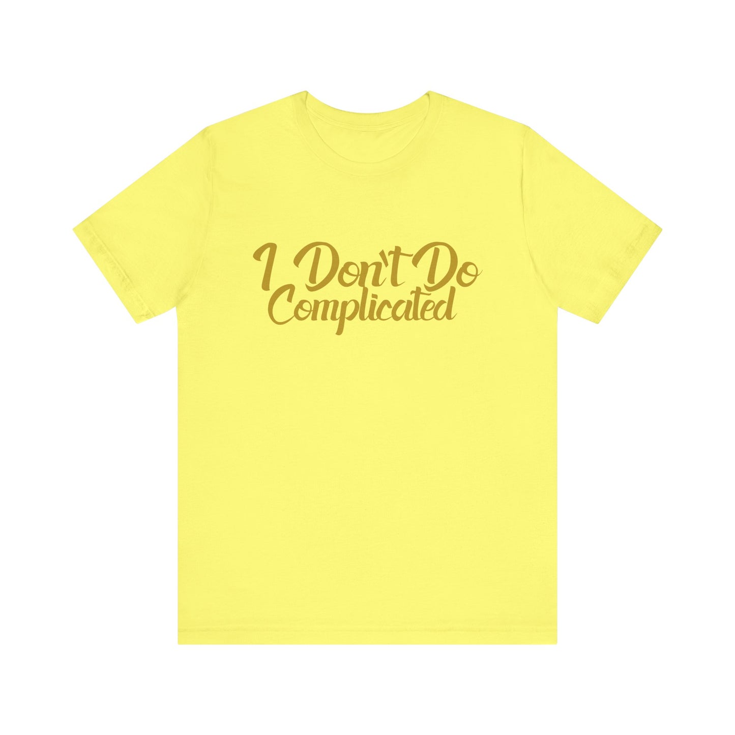 Unisex Jersey Short Sleeve Tee